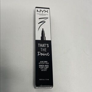 NYX That's The Point Black Eyeliner NWT